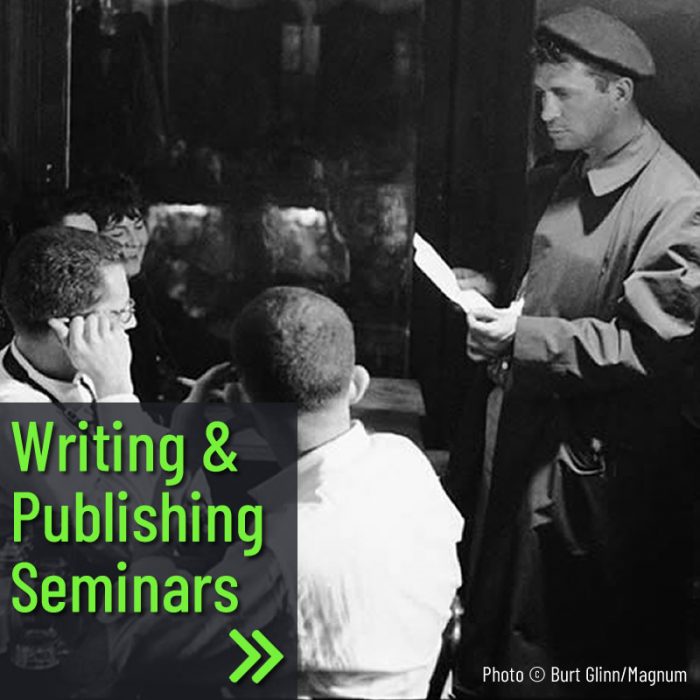 New This Year! Village Trip Writing Seminars and Poetry Readings