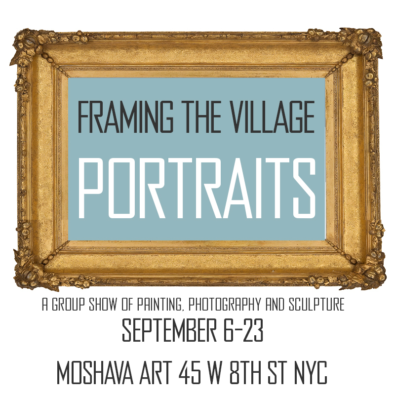 Framing the Village Exhibition 2023 square graphic