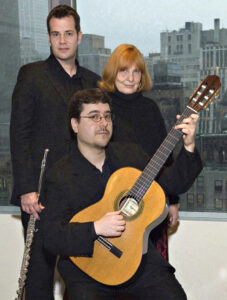 Poetica Musica - Oren Fader, guitar, Barry Crawford, Flute, Eleanor Valkenburg, soprano