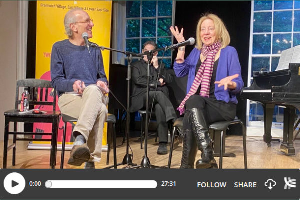 Jamie Bernstein and Randy Cohen on Person Place Thing podcast
