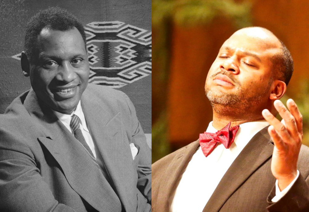 Paul Robeson and James C Martin