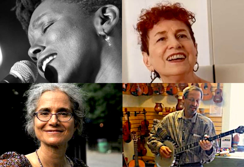 clockwise: Lindsey Wilson, Judy Gorman, David Tarlo, and Adele Rolider]
