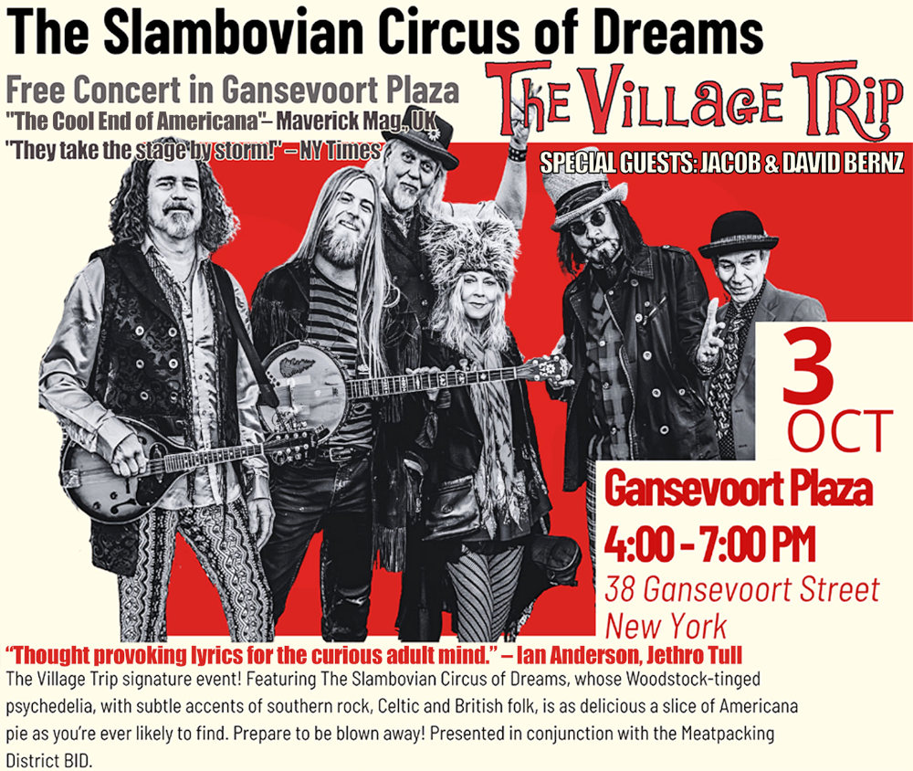 Slambovian Circus of Dreams poster 3 Oct 2026