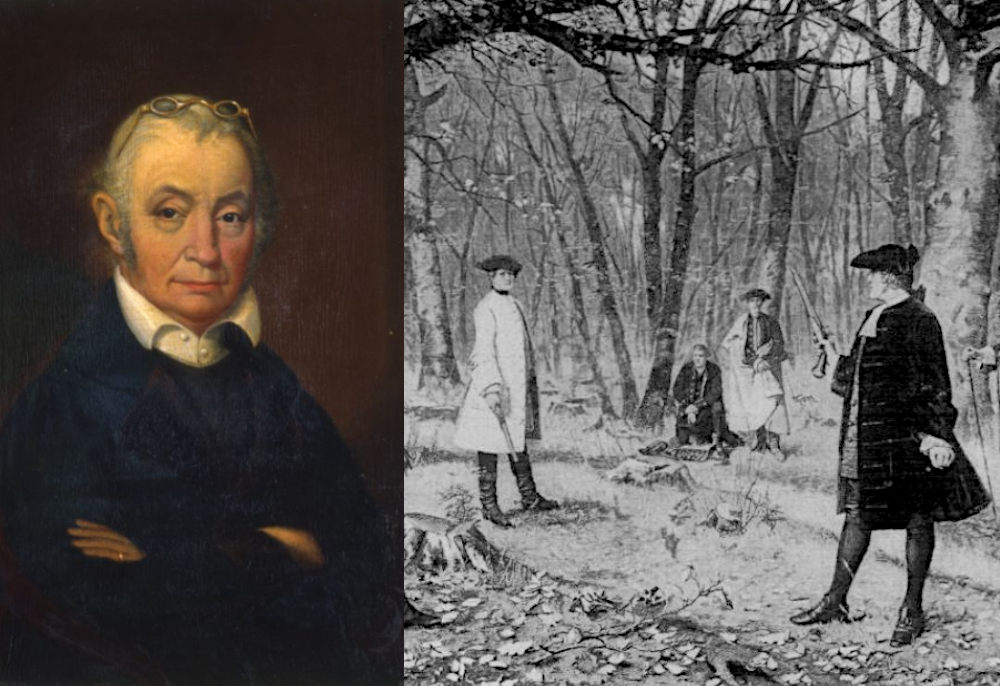 Aaron Burr portrait | Duel in 1804 between Aaron Burr and Alexander Hamilton