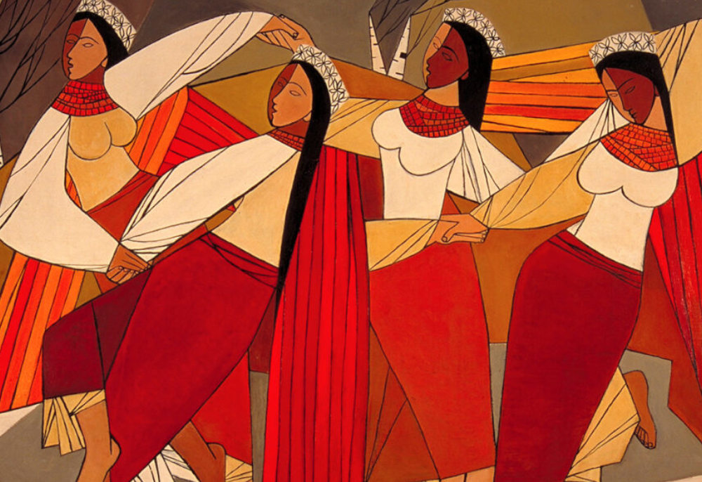 Halyna Mazepa, Dance, 1956