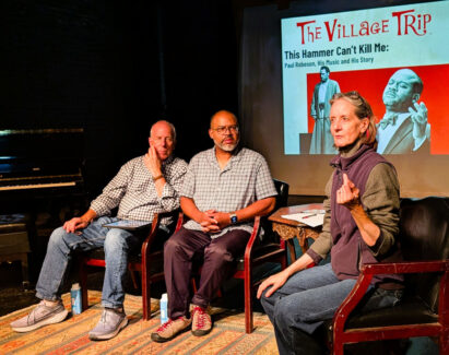 24 This Hammer Can't Kill Me - Edith Meeks leads the discussion with Lynn Raley & James C Martin (Liz Thomson)