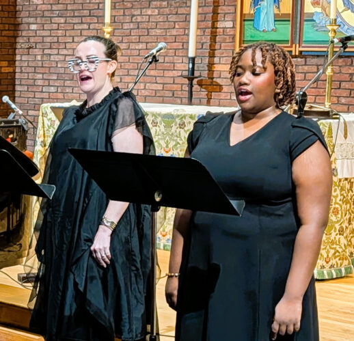 28 Women's Work - Sharon Harms (l) & Curtlyn Ifill (Liz Thomson)