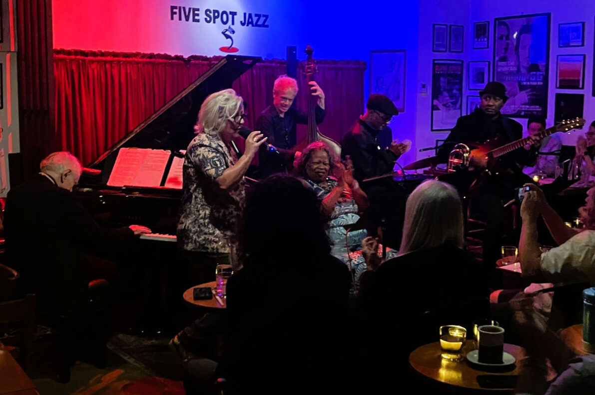 35 Janis Siegel joins David Amram & friends at Miles & Trane 100 (Cliff Pearson)