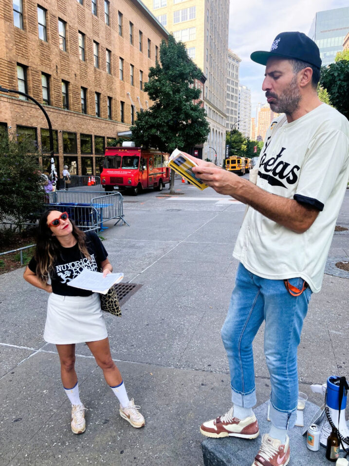 36 Marcos de la Fuente & Annalisa Mari lead their Beat Generation Live Poetry tour (Cliff Pearson)
