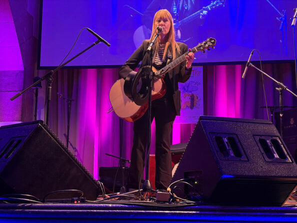 54 Suzanne Vega, Cornelia Street alum, at the Greenwich Village Folk Festival (Rob Helman)