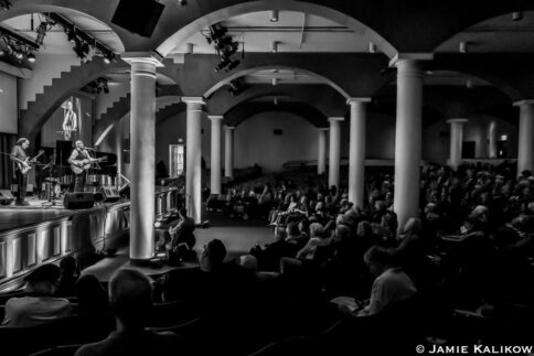 8 Greenwich Village Folk Festival - audience in the Great Hall
